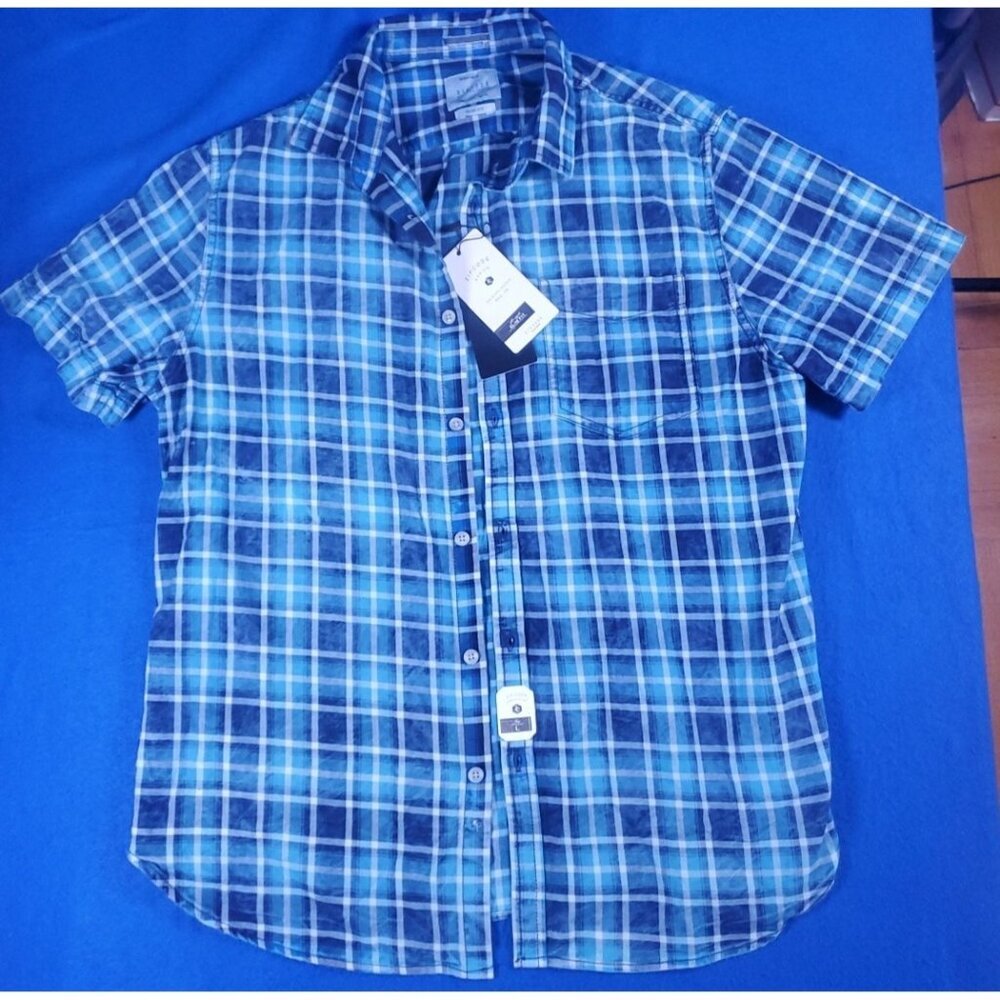 Zip code Ricky Singh Button Down Shirt Men's Size Large NEW With Tag